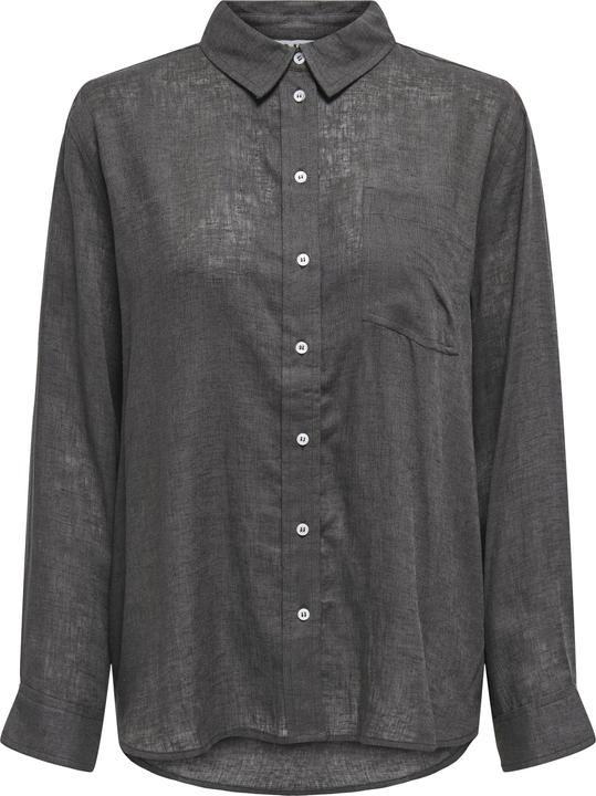 Actual product image Only Single-coloured linen mix shirt Shirt (M)