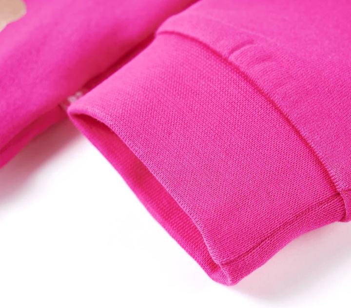 Image du produit VidaXL Sweatshirt enfant rose foncé 140,Composition : 95% coton. 5 (140)