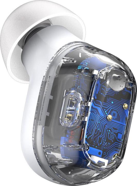 Actual product image Baseus Encok True Wireless Earphones WM01 (White) (5 h, Wireless)