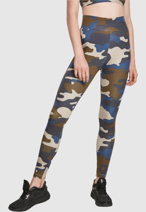 Actual product image Urban Classics Ladies High Waist Camo Tech Leggings (XL)