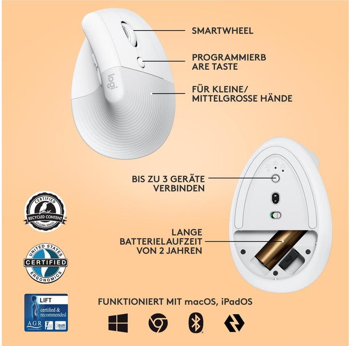 Produktbild Logitech Lift for Business (Kabelgebunden)