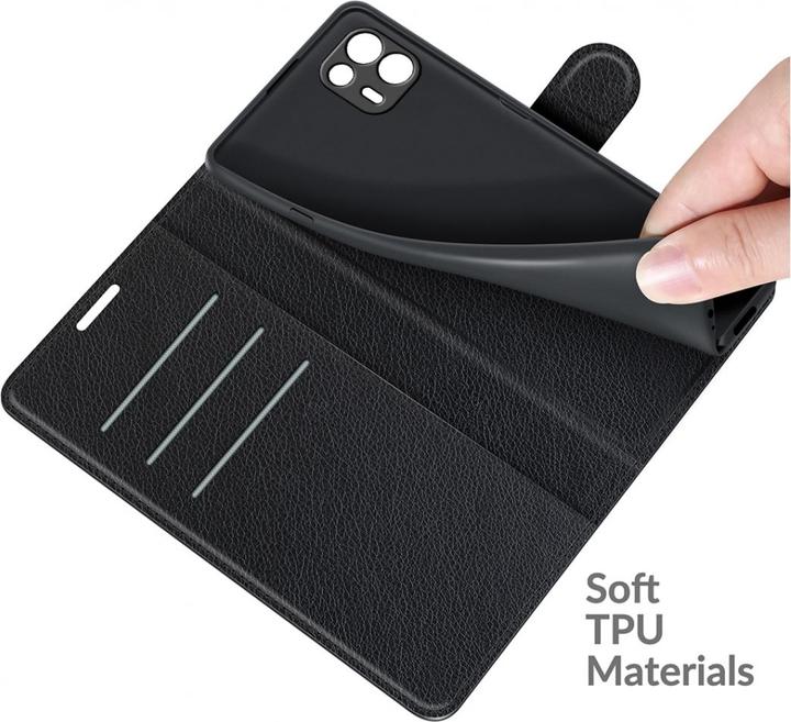 Produktbild Screenguard Motorola Edge 20 Lite Leather Guard Lederhülle (Motorola Edge 20 Lite)