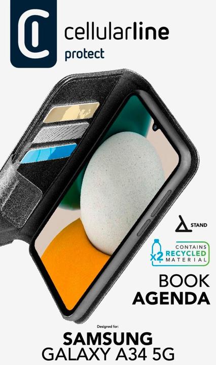 Produktbild Cellularline Book Agenda 2 (Samsung Galaxy A34 5G)
