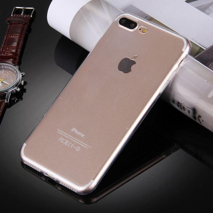 Produktbild König Design Handy Hülle für Apple iPhone 7 Plus Ultra Dünn Bumper Schutz Case Transparent (Apple iPhone 7 Plus)