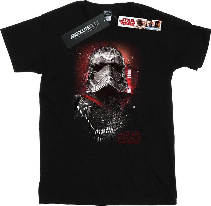 Actual product image Star Wars Mens The Last Jedi Captain Phasma Brushed T-Shirt (XL)