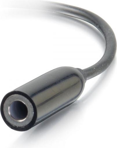 Actual product image C2G USB C to Aux (3.5mm) Adapter - USB C (0.09 m, 3.5mm jack (AUX))