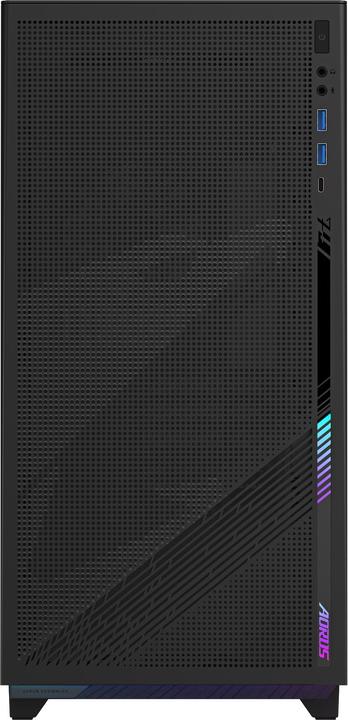 Image du produit Gigabyte AC400G PC Case Full-Size Tempered Glass Side Panel With 2xUSB 3.0 Pre-installed 4 ARGB & PW (ATX)