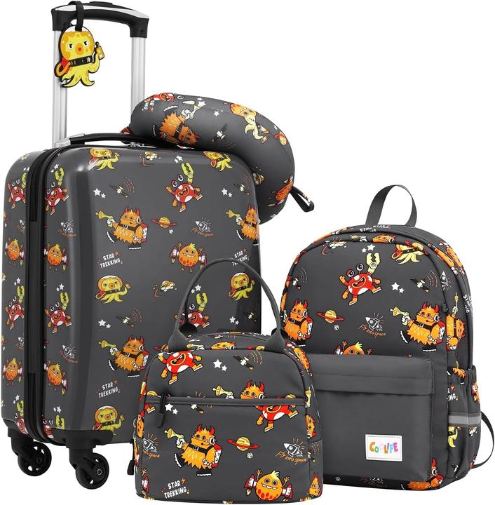 Produktbild Coolife Kinderkoffer-Set mit Rucksack (Handgepäck (bis 50l))