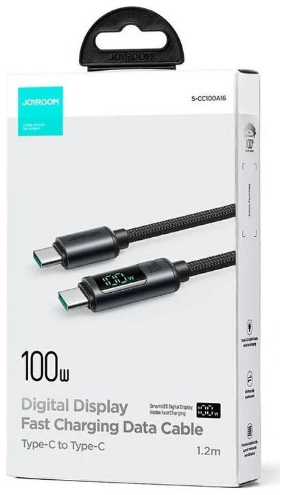 Produktbild Joyroom USB C – USB C (1.20 m, USB 2.0, 100 W)