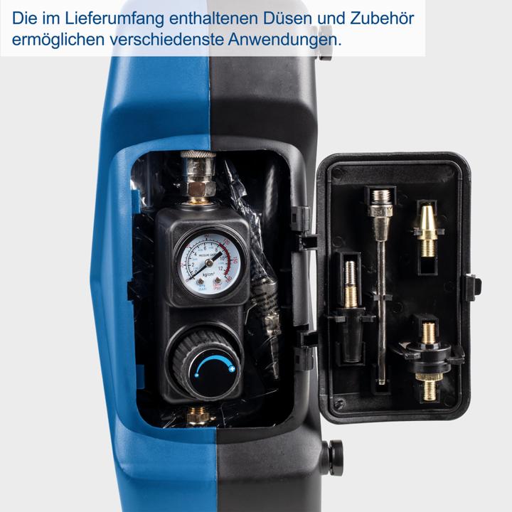 Actual product image Scheppach Compressor Aircase (8 bar, 2 l)