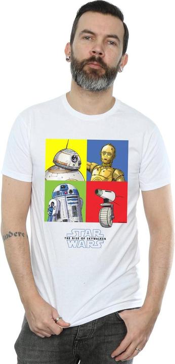 Image du produit Star Wars - T-shirt THE RISE OF SKYWALKER DROID SQUARES - Homme (S)