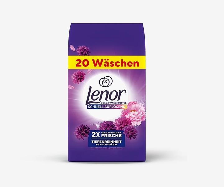 Produktbild Lenor Amethyst Blütentraum (20 Waschgänge, Pulver)