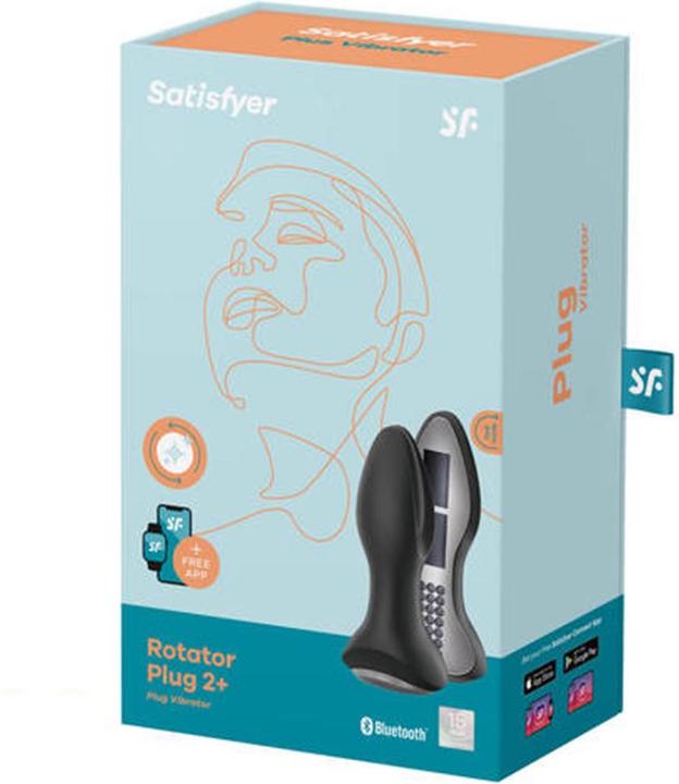 Actual product image Satisfyer Rotator Plug 2+