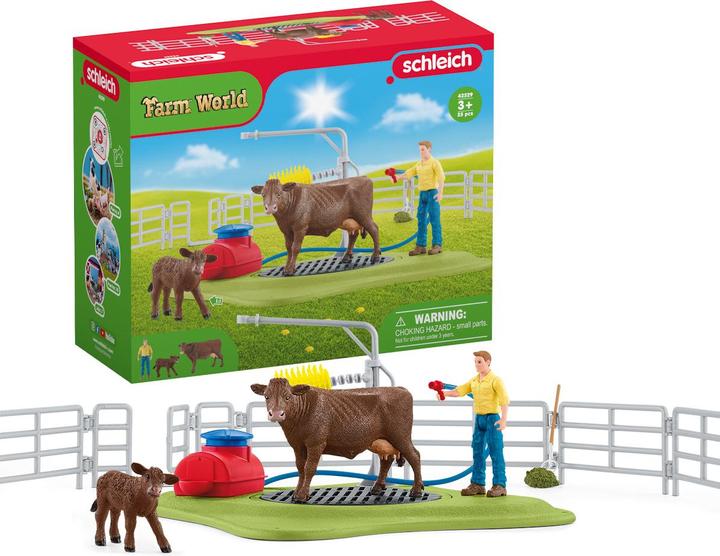 Produktbild Schleich Kuh Waschstation