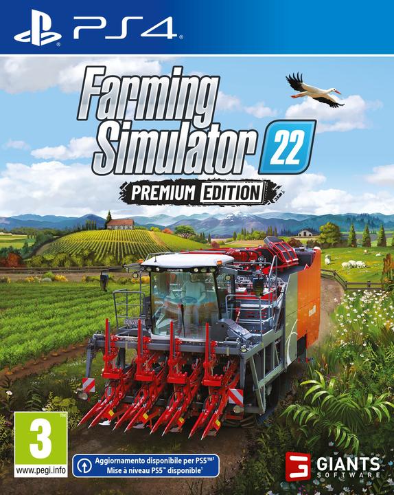Actual product image Giants Software Farming Simulator 22 - Premium Edition (PS4, IT, FR)
