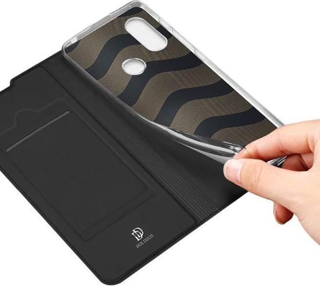 Actual product image Dux Ducis Skin Pro Series Bookcover (Motorola Moto E7 Power)
