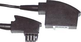 Image du produit Shiverpeaks S/CONN maximum connectivity Rallonge téléphonique TAE N mâle vers TAE N femelle, 15,0m