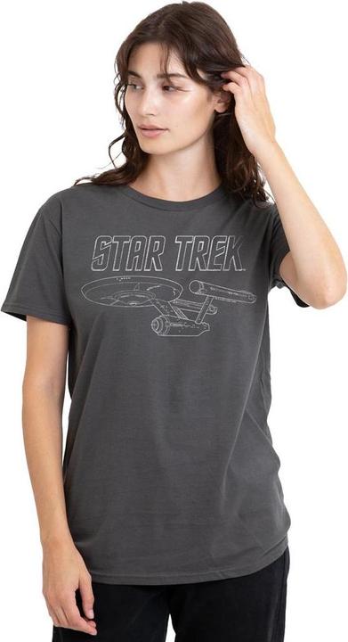 Image du produit - T-shirt THE ORIGINAL SERIES ENTERPRISE - Adulte (XXL)