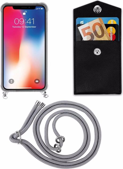 Produktbild Cadorabo TPU Handy Kette SILBER Cover