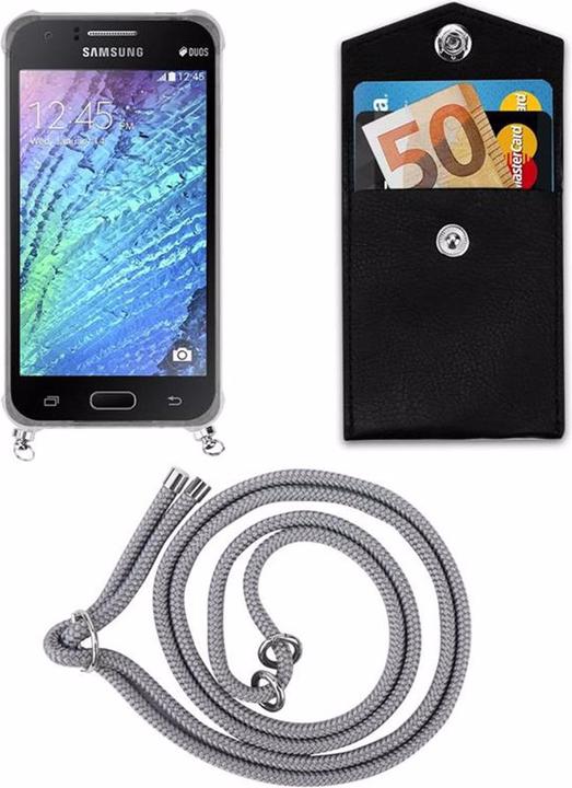 Produktbild Cadorabo TPU Handy Kette SILBER Cover