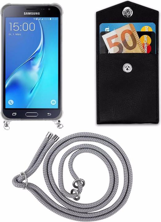 Produktbild Cadorabo TPU Handy Kette SILBER Cover