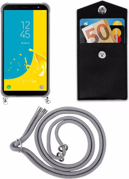 Produktbild Cadorabo TPU Handy Kette SILBER Cover