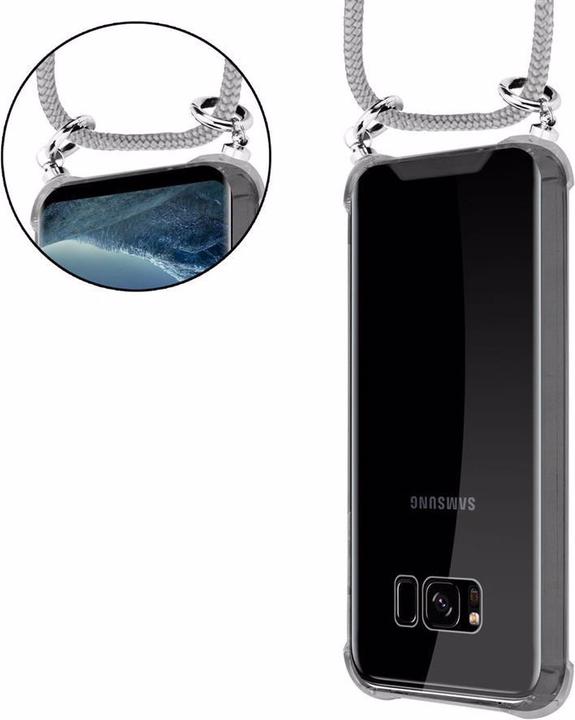 Produktbild Cadorabo TPU Handy Kette SILBER Cover