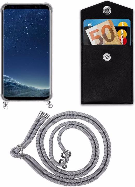 Produktbild Cadorabo TPU Handy Kette SILBER Cover