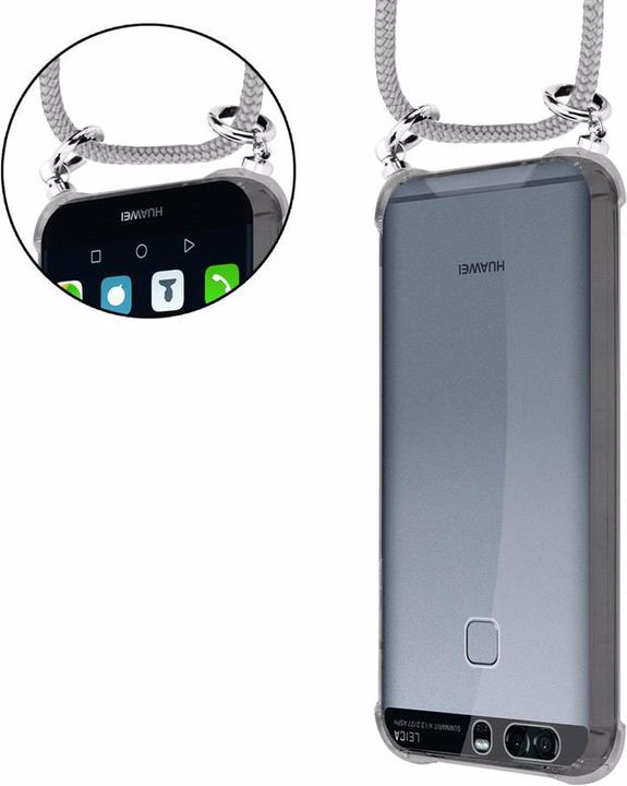 Produktbild Cadorabo TPU Handy Kette SILBER Cover