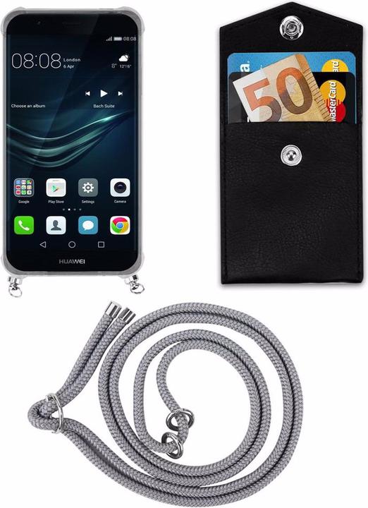 Produktbild Cadorabo TPU Handy Kette SILBER Cover