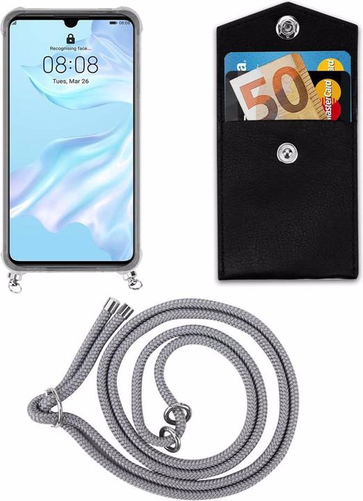 Produktbild Cadorabo TPU Handy Kette SILBER Cover