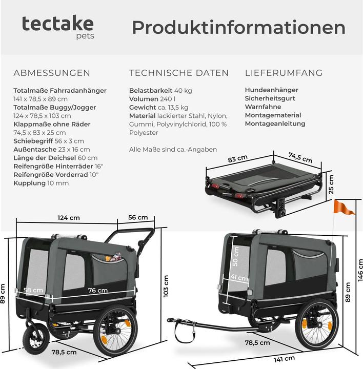 Produktbild tectake WoofRider