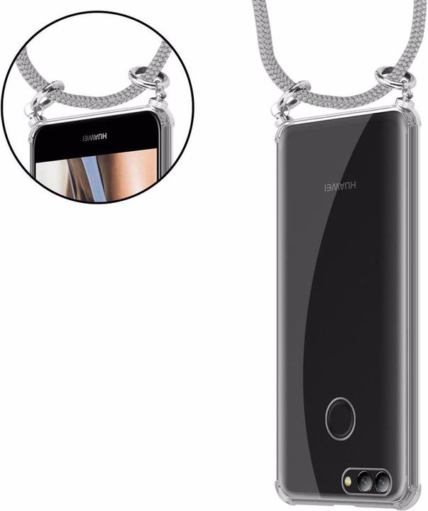 Produktbild Cadorabo TPU Handy Kette SILBER Cover