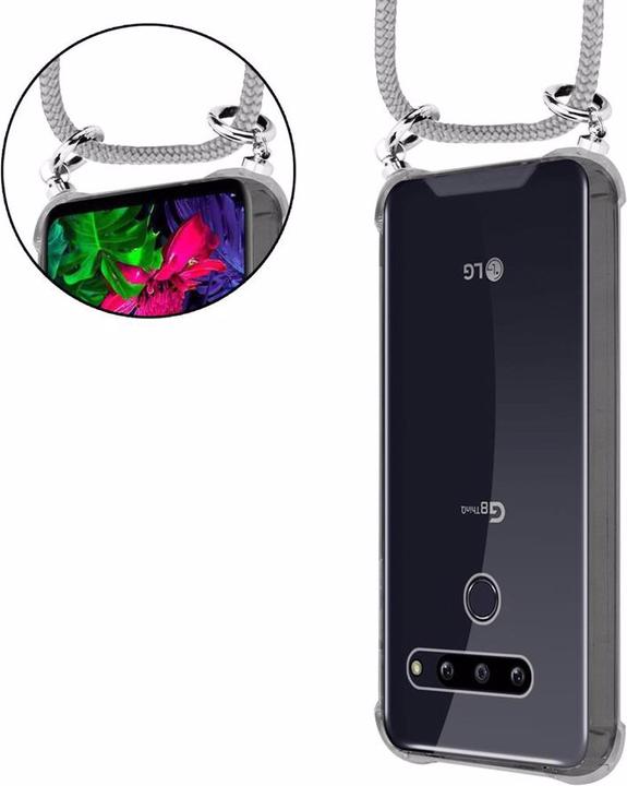 Produktbild Cadorabo TPU Handy Kette SILBER Cover