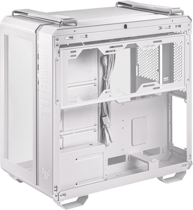 Immagine prodotto ASUS Case TUF GT502 Gaming Edizione Bianca (mATX, Mini-ITX, ATX)