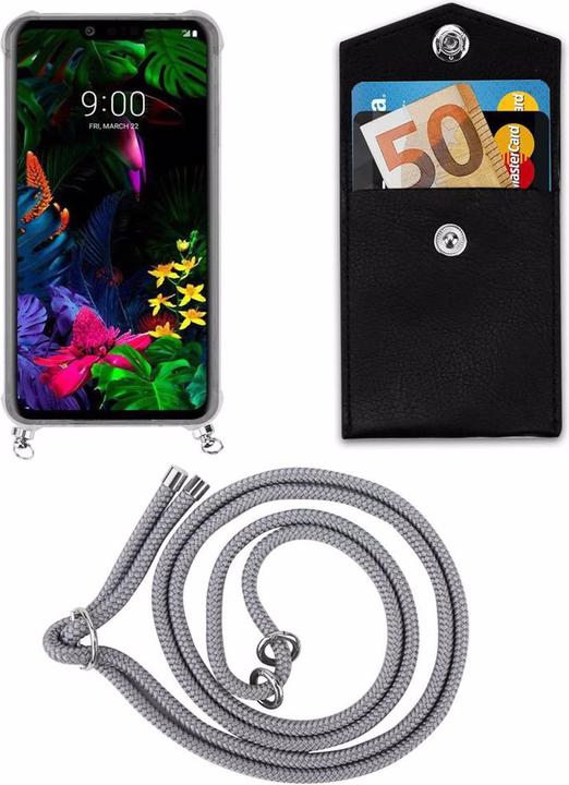 Produktbild Cadorabo TPU Handy Kette SILBER Cover