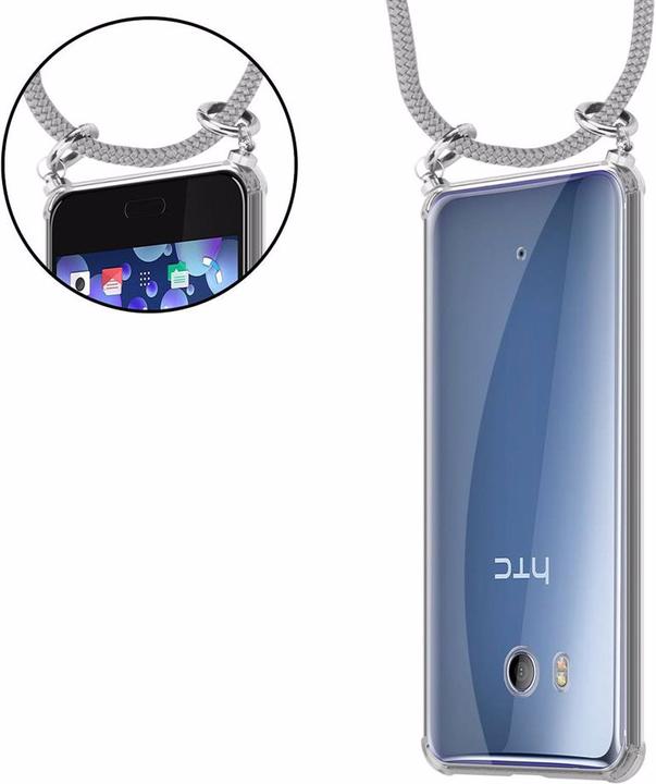 Produktbild Cadorabo TPU Handy Kette SILBER Cover