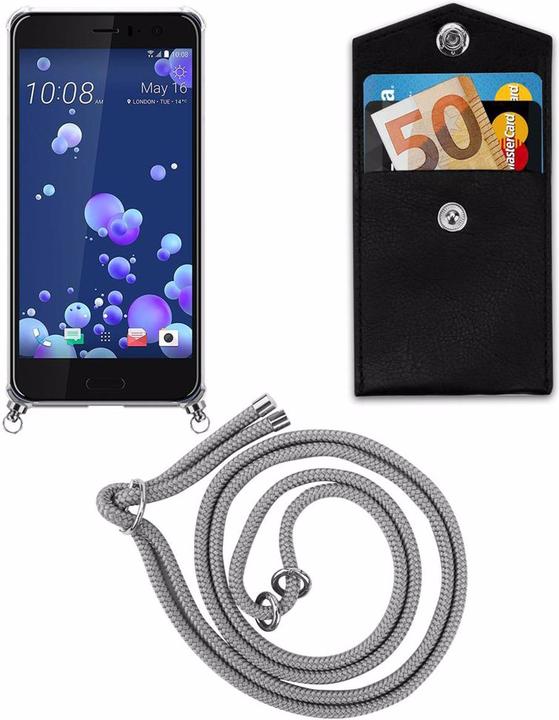 Produktbild Cadorabo TPU Handy Kette SILBER Cover