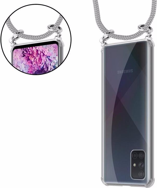 Produktbild Cadorabo TPU Handy Kette SILBER Cover