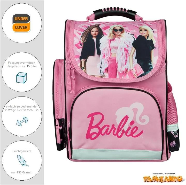 Produktbild Familando Ergonomisches Barbie Schulranzen-Set (15 l)