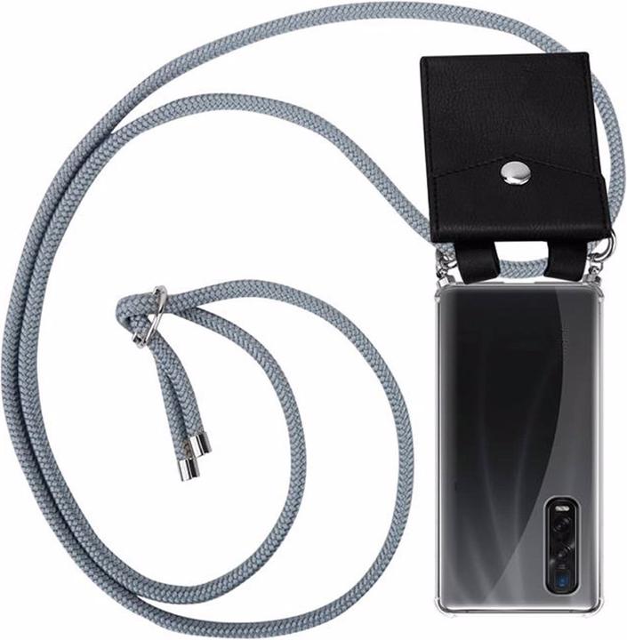 Produktbild Cadorabo TPU Handy Kette SILBER Cover