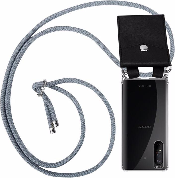 Produktbild Cadorabo TPU Handy Kette SILBER Cover