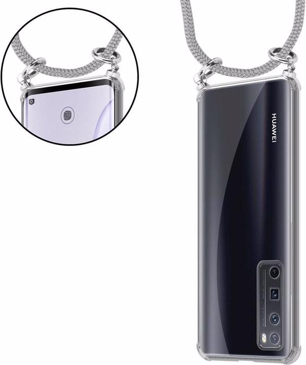 Produktbild Cadorabo TPU Handy Kette SILBER Cover