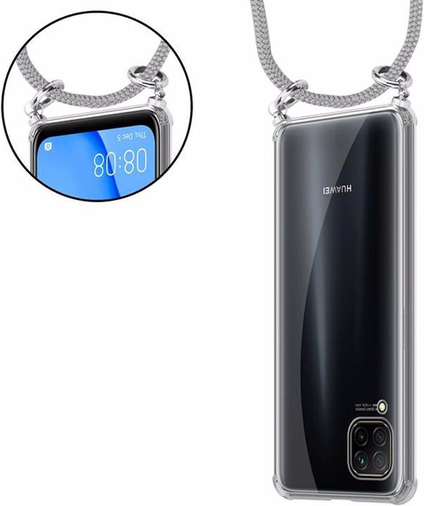 Produktbild Cadorabo TPU Handy Kette SILBER Cover
