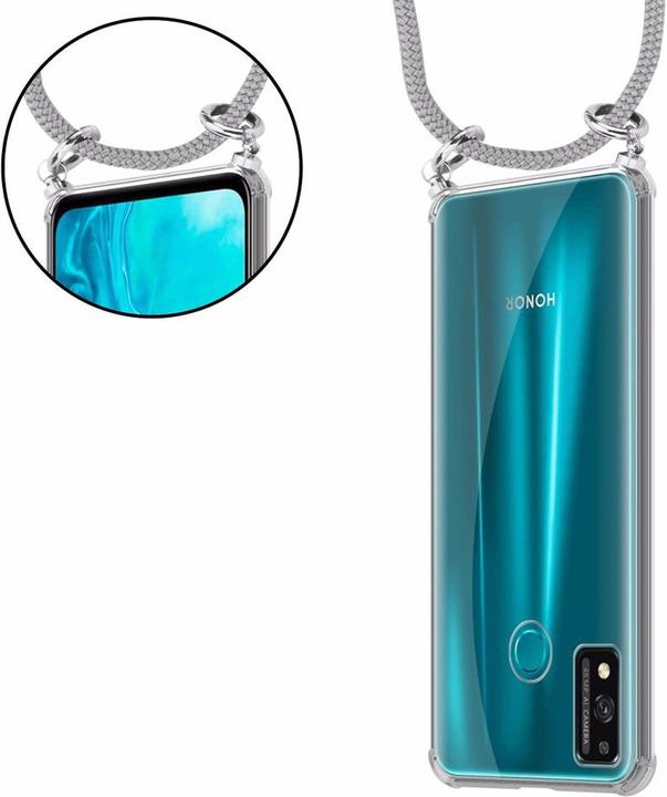 Produktbild Cadorabo TPU Handy Kette SILBER Cover