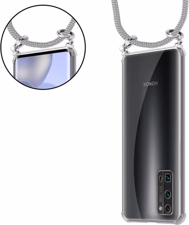 Produktbild Cadorabo TPU Handy Kette SILBER Cover