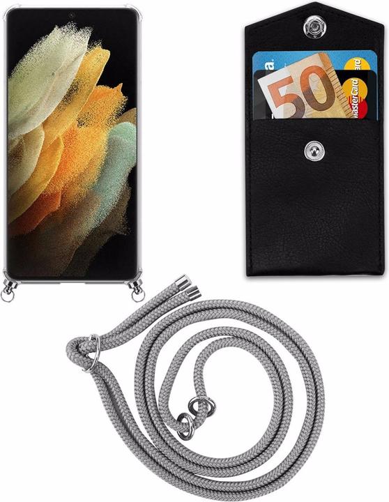 Produktbild Cadorabo TPU Handy Kette SILBER Cover