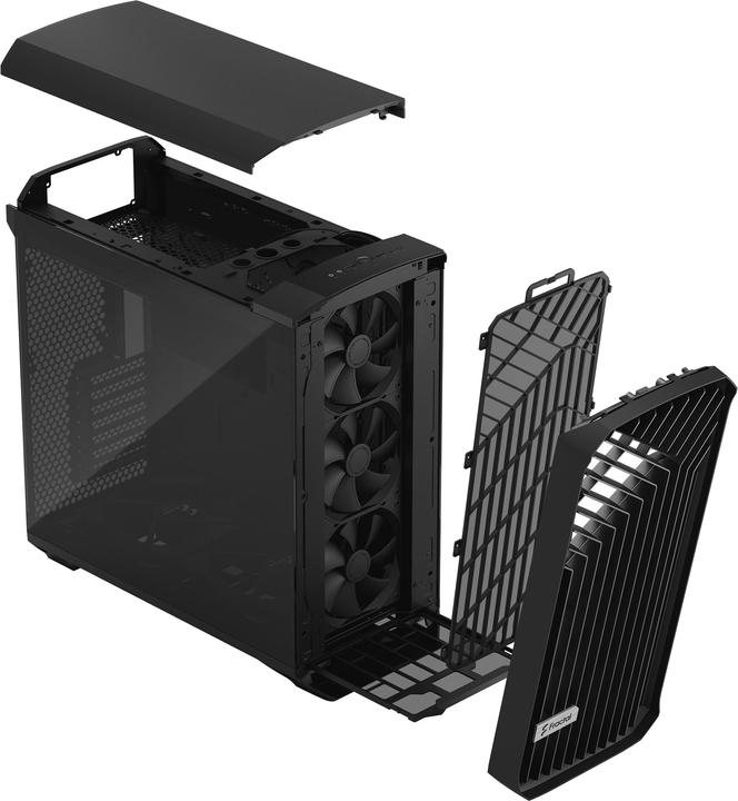 Productafbeelding Fractal Torrent Zwart TG Donkere Tint (ATX, mATX, Mini-ITX, E-ATX, SSI EEB)