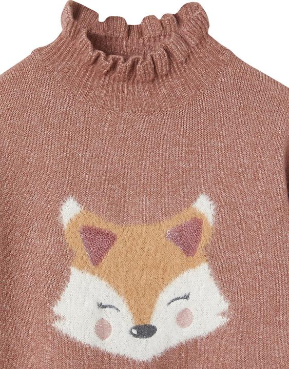 Actual product image Vertbaudet Girls' jacquard jumper (146)