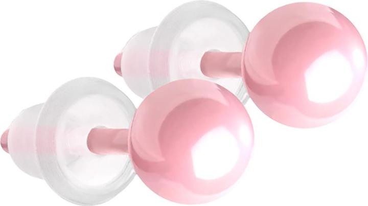 Produktbild Star Piercing Ohrstecker pink mit Kugel (ohne Messing, Keramik)